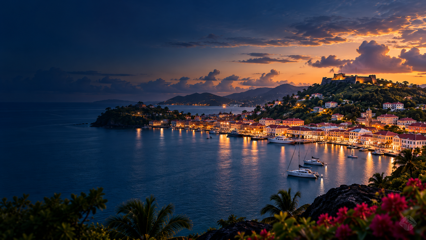 Grenada landmark view