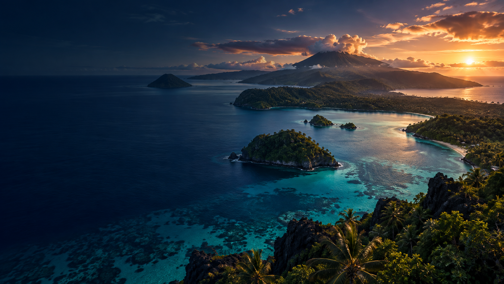 Vanuatu landmark view
